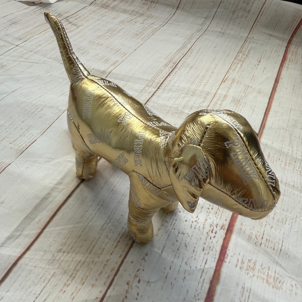 Victoria secret Pink Gold Dog‎ Limited Edition